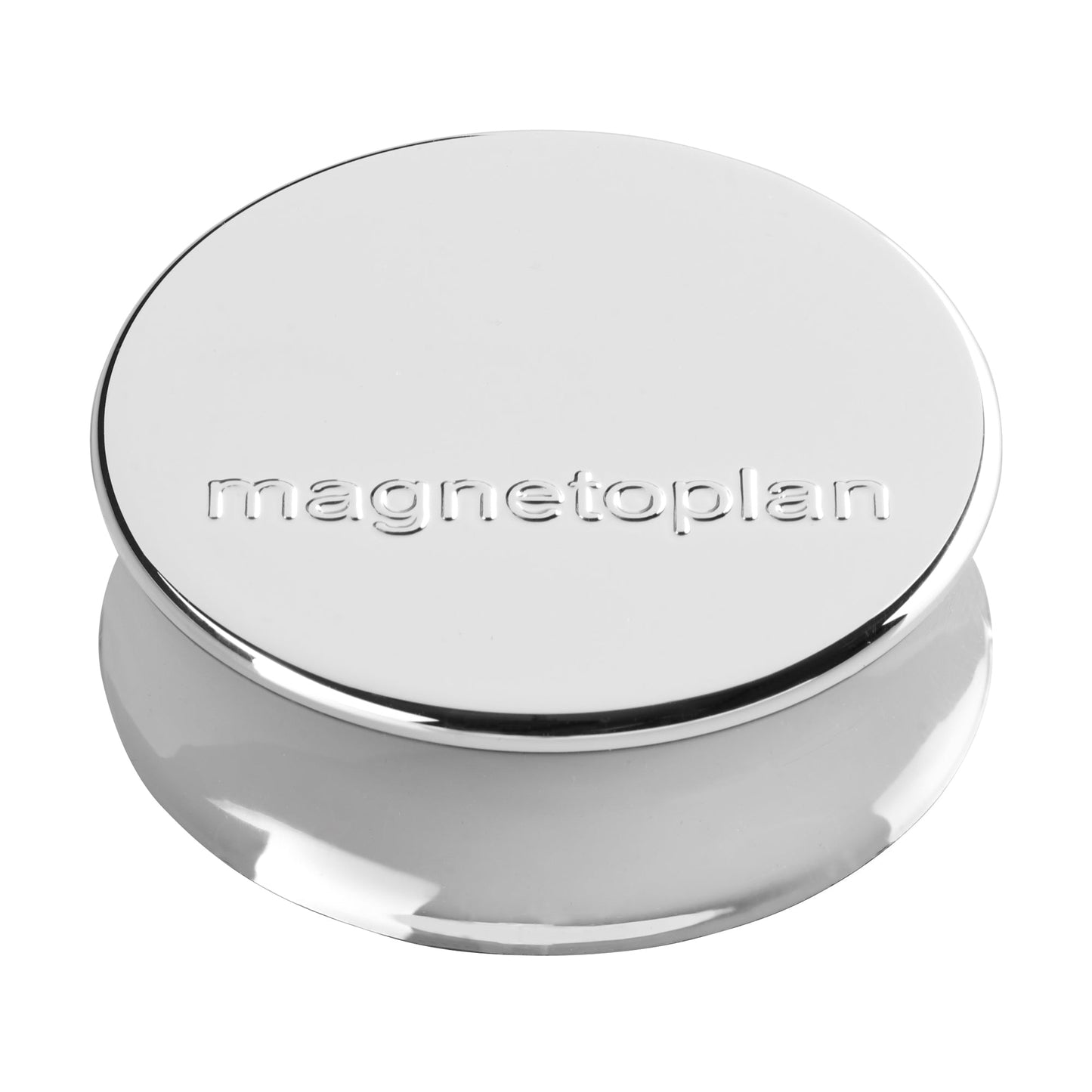 magnetoplan® Magnet Ergo Large 34 x 12,5 mm (Ø x H) 34mm 2kg Ferrit silber 10 St./Pack.