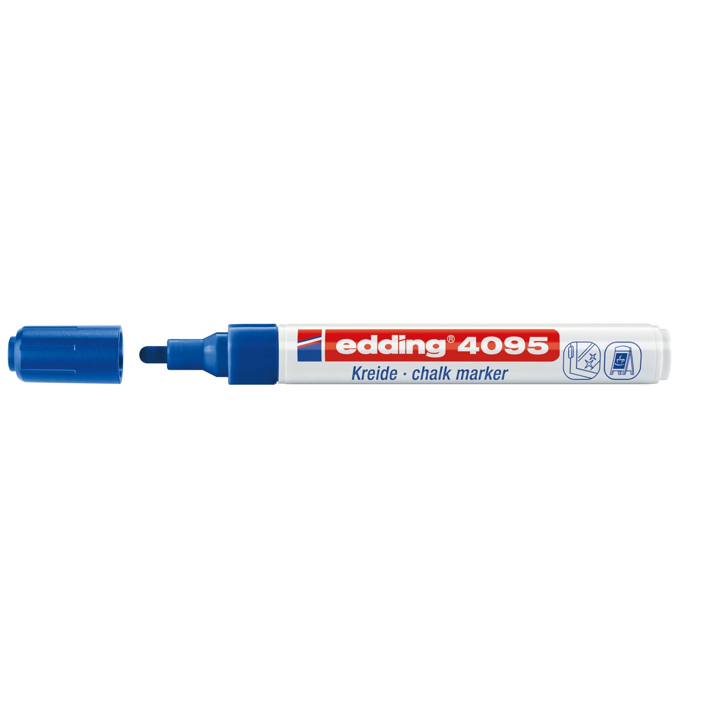 edding Kreidemarker 4095 2-3mm blau