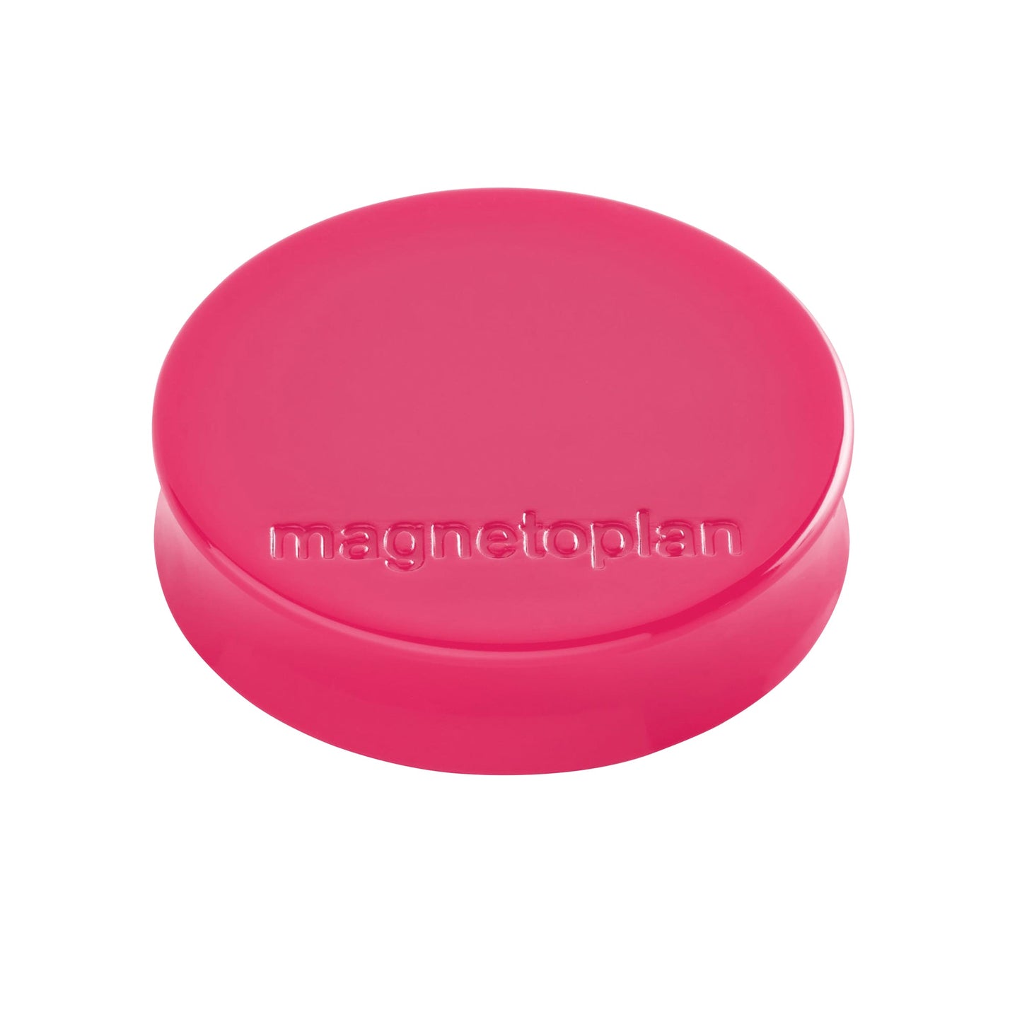 magnetoplan® Magnet Ergo Medium 30 x 8 mm (Ø x H) 30mm 0,7kg Kunststoff/Ferrit pink 10 St./Pack.