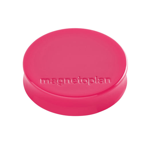 magnetoplan® Magnet Ergo Medium 30 x 8 mm (Ø x H) 30mm 0,7kg Kunststoff/Ferrit pink 10 St./Pack.