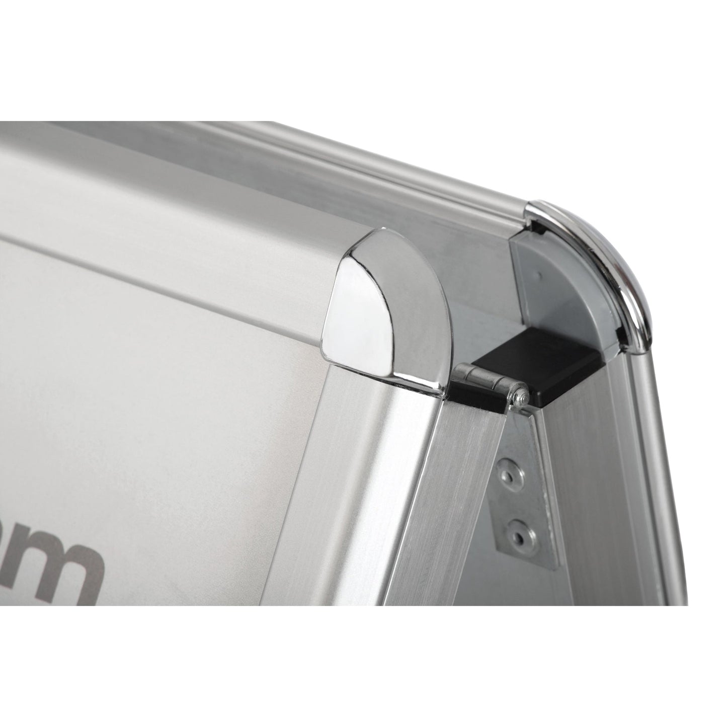 magnetoplan® Kundenstopper SP 46,5 x 64,2 x 130 cm (B x H x T) DIN A2 Aluminium silber