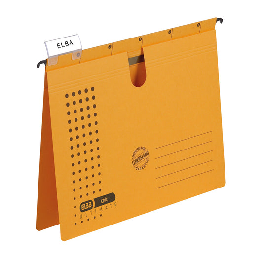 ELBA Hängehefter chic® ULTIMATE® DIN A4 240g/m² Karton gelb 5 St./Pack.