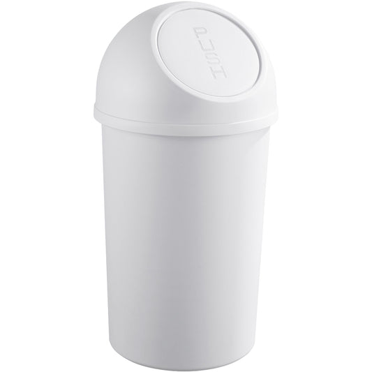 helit Abfalleimer the flip 25l Polypropylen lichtgrau 1 Sortierfach