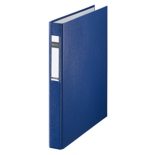 Leitz Ringbuch Standard DIN A4 Graupappe blau