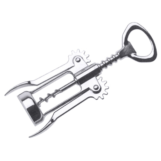 contacto Korkenzieher 17,5cm Messing, verchromt silber