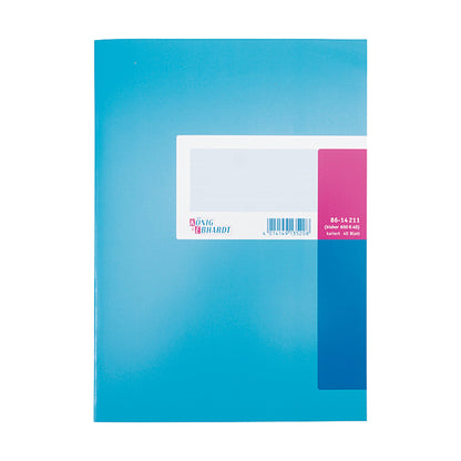König & Ebhardt Geschäftsbuch DIN A4 kariert hellblau/magenta 40 Bl.