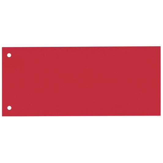 Bene Trennstreifen 24 x 10 cm (B x H) 180g/m² Karton rot 100 St./Pack.