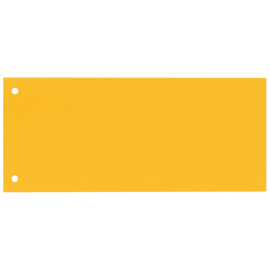 Bene Trennstreifen 24 x 10 cm (B x H) 180g/m² Karton gelb 100 St./Pack.