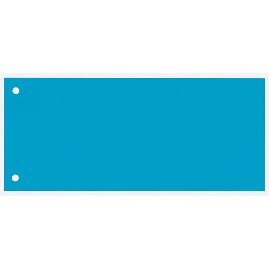 Bene Trennstreifen 24 x 10 cm (B x H) 180g/m² Karton blau 100 St./Pack.