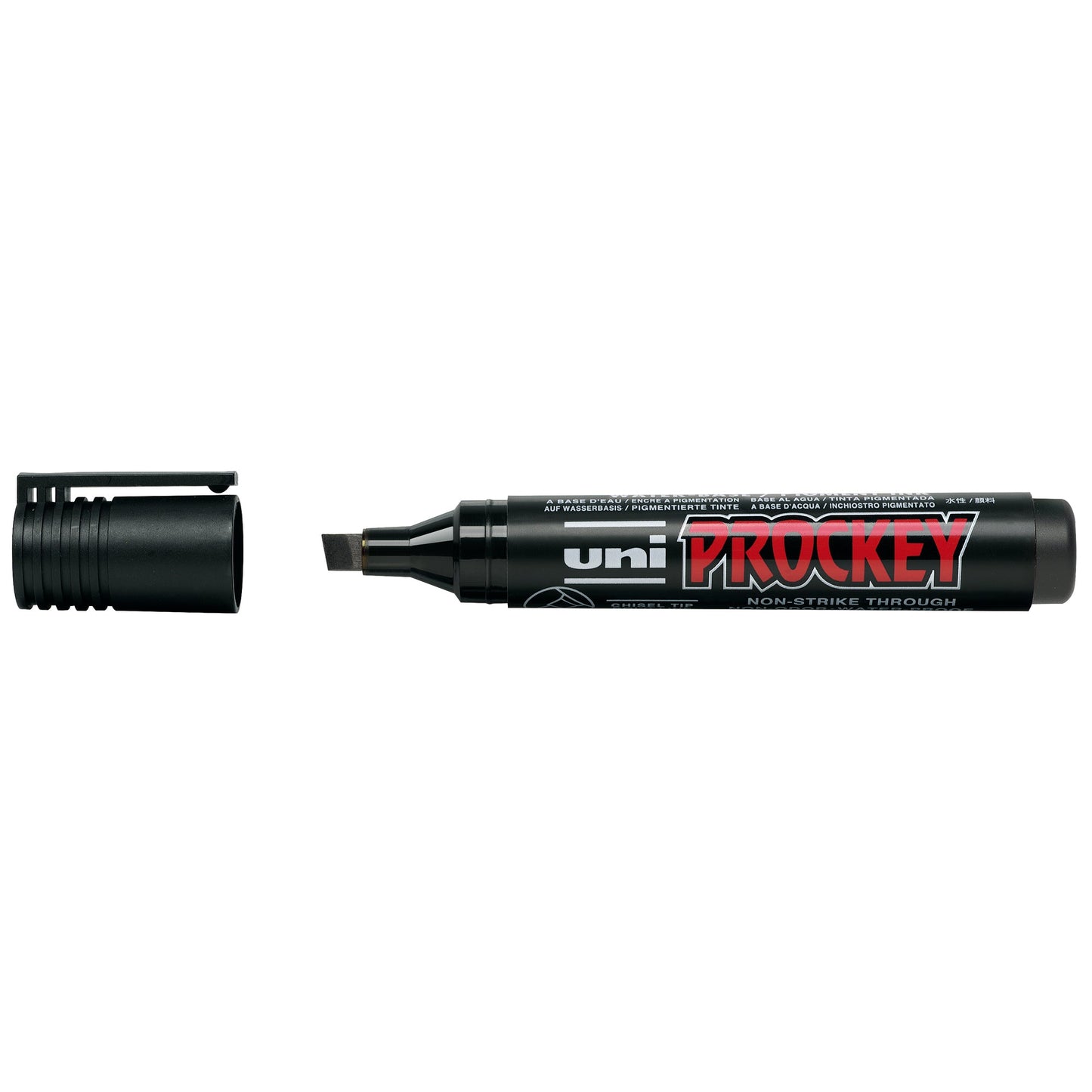 uni-ball Flipchartmarker uni PROCKEY 3-6mm schwarz
