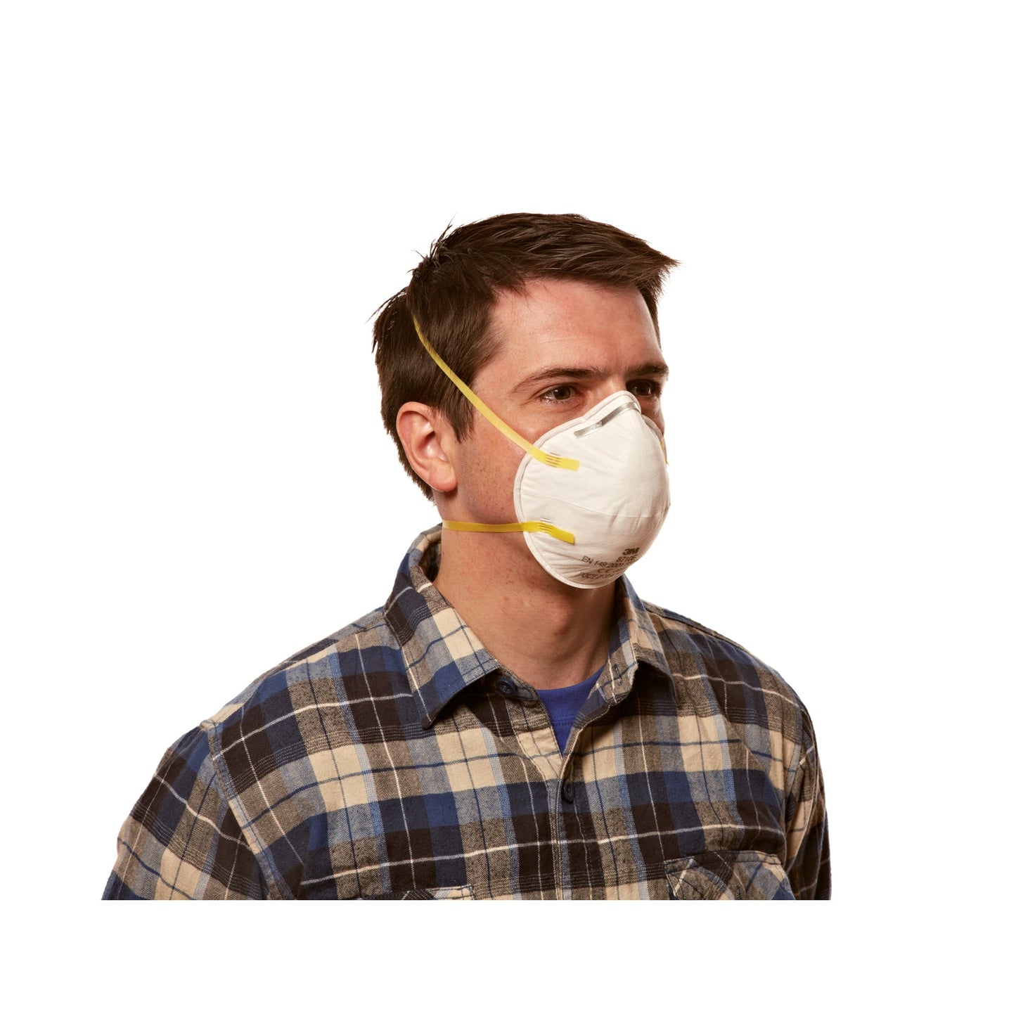 3M Atemschutzmaske 8710C3 Mehrweg FFP1 EN 149:2001 + A1:2014, EN 149:2021 + A1:2009 Polypropylen/Polyester/Aluminium/Polyurethan 3 St./Pack.