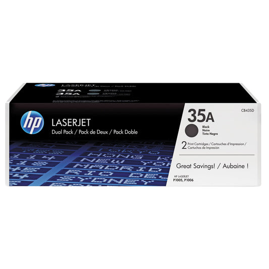 HP Toner Originalzubehör 35A ca. 2 x 1.500 Seiten schwarz 2 St./Pack.