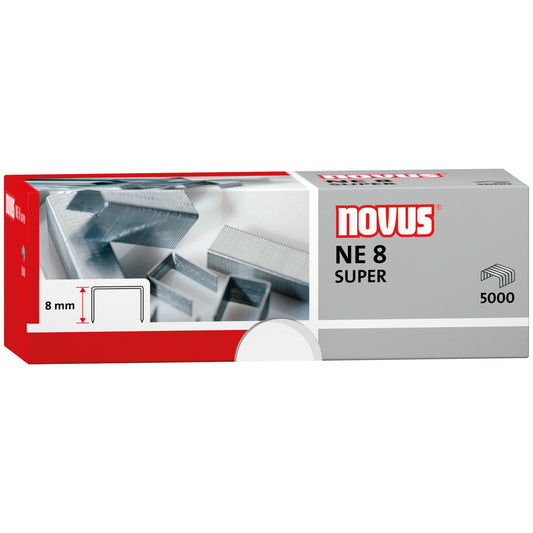 NOVUS Heftklammer NE8 SUPER Elektrohefter 5.000 St./Pack.