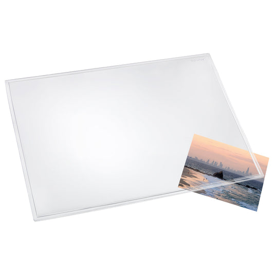Läufer Schreibunterlage Durella 70 x 50 cm (B x H) ohne Kalender Kunststoff transparent
