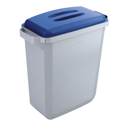 DURABLE Abfalleimer DURABIN® 60L 60l Polypropylen grau 1 Sortierfach