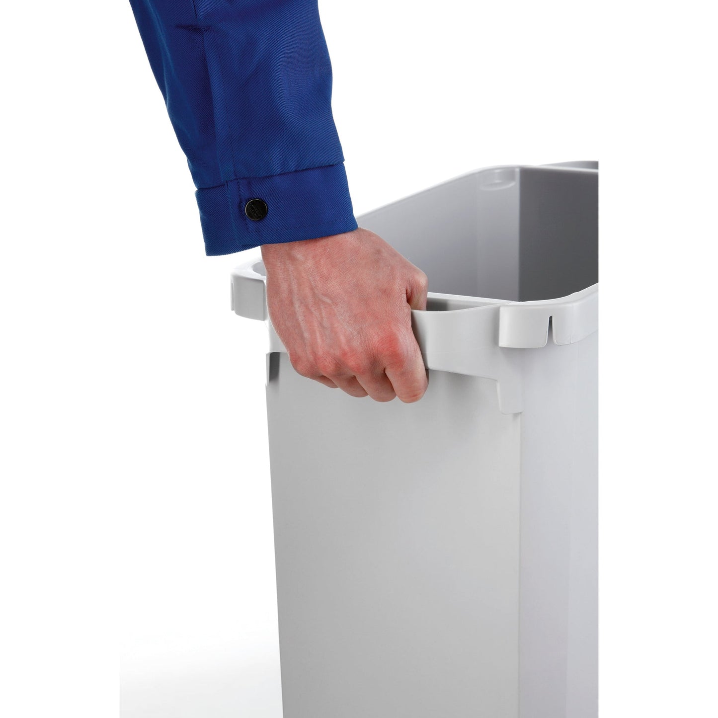 DURABLE Abfalleimer DURABIN® 60L 60l Polypropylen grau 1 Sortierfach