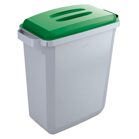 DURABLE Abfalleimer DURABIN® 60L 60l Polypropylen grau 1 Sortierfach