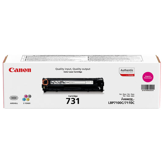 Canon Toner Originalzubehör 731M ca. 1.500 Seiten magenta