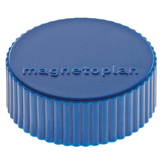 magnetoplan® Magnet Discofix Magnum 34 x 13 mm (Ø x H) 34mm 2kg Ferrit dunkelblau 10 St./Pack.