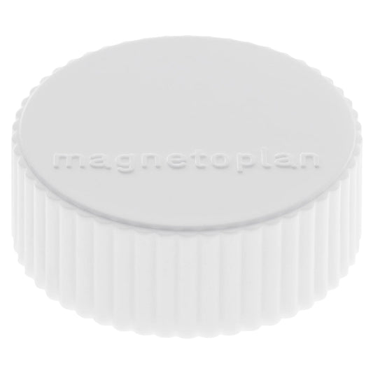 magnetoplan® Magnet Discofix Magnum 34 x 13 mm (Ø x H) 34mm 2kg Ferrit weiß 10 St./Pack.