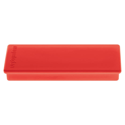 magnetoplan® Magnet Block II 55 x 22 x 8 mm (B x H x T) 1,3kg Ferrit rot 10 St./Pack.