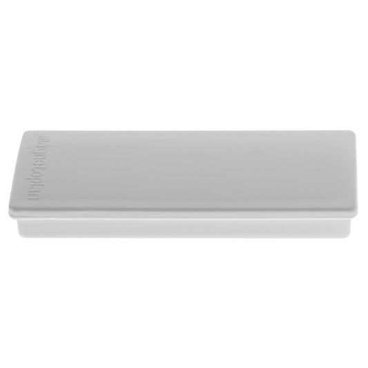 magnetoplan® Magnet Block II 55 x 22 x 8 mm (B x H x T) 1,3kg Ferrit grau 10 St./Pack.