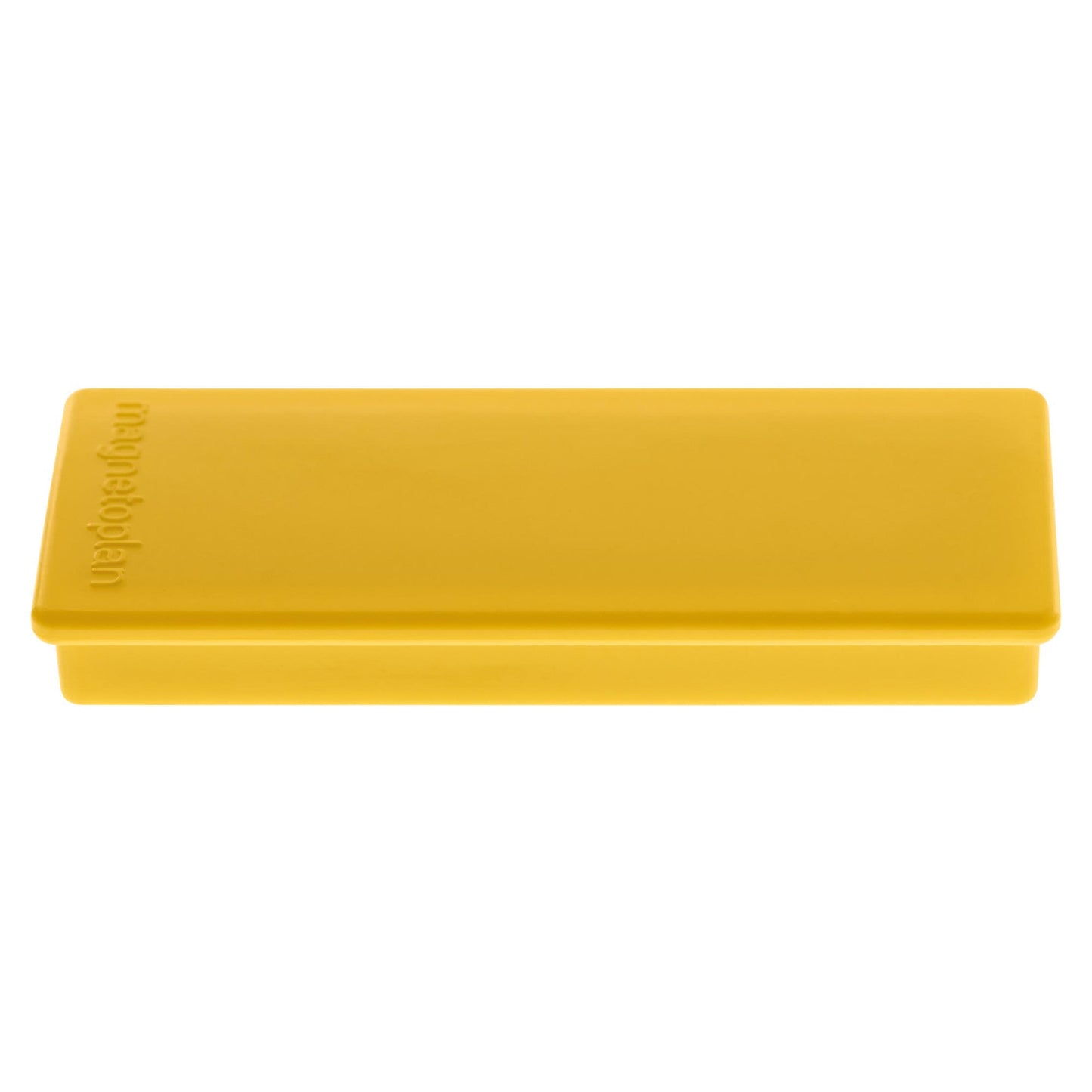 magnetoplan® Magnet Block II 55 x 22 x 8 mm (B x H x T) 1,3kg Ferrit gelb 10 St./Pack.