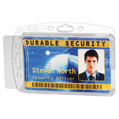 DURABLE Ausweishalter 87 x 54 mm (B x H) Polystyrol transparent 10 St./Pack.