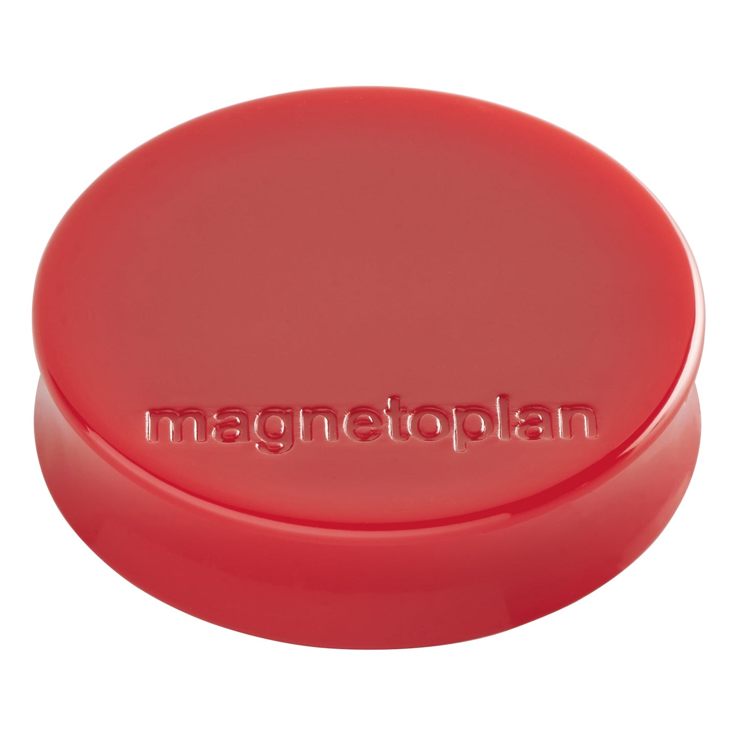 magnetoplan® Magnet Ergo Medium 30 x 8 mm (Ø x H) 30mm 0,7kg Kunststoff/Ferrit rot 10 St./Pack.