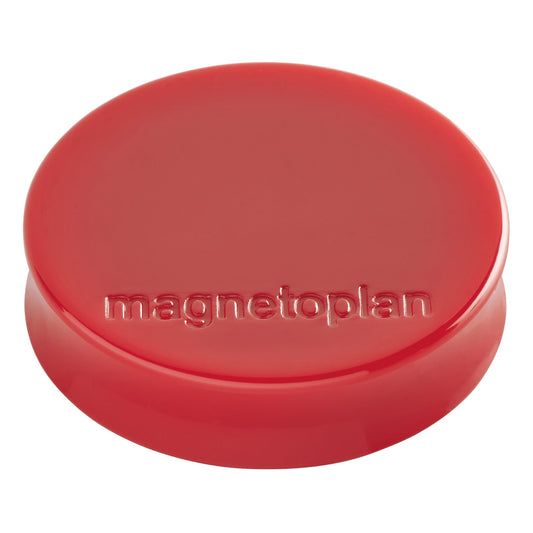 magnetoplan® Magnet Ergo Medium 30 x 8 mm (Ø x H) 30mm 0,7kg Kunststoff/Ferrit rot 10 St./Pack.