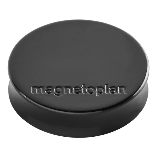 magnetoplan® Magnet Ergo Medium 30 x 8 mm (Ø x H) 30mm 0,7kg Kunststoff/Ferrit schwarz 10 St./Pack.