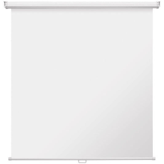 magnetoplan® Rolloleinwand Bildformat: 1:1 Projektionsfläche: 240 x 240 cm (B x H) weiß