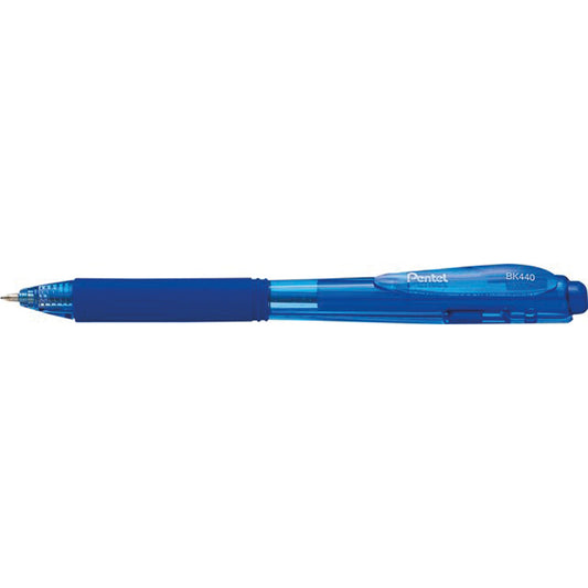 Pentel Kugelschreiber WOW 0,5mm blau Mine nicht auswechselbar nicht dokumentenecht Schaftfarbe: blau