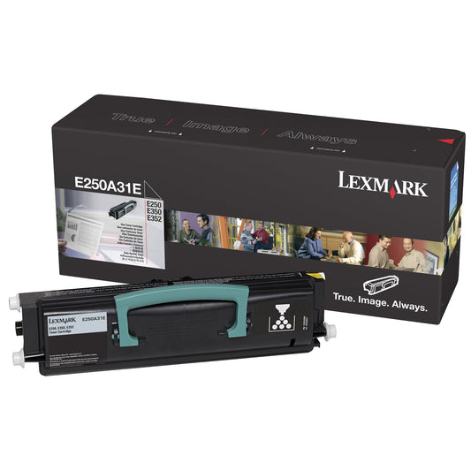 Lexmark Toner Originalzubehör E250A31E ca. 3.500 Seiten schwarz