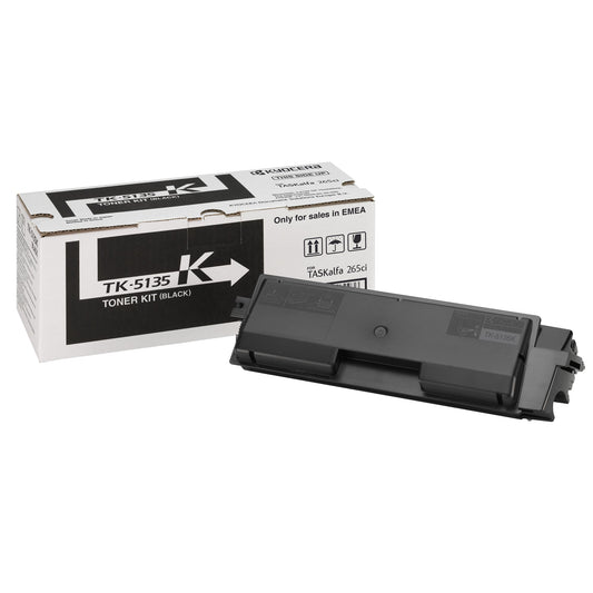 KYOCERA Toner Originalzubehör TK-5135K ca. 10.000 Seiten schwarz