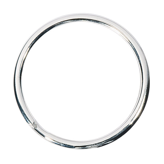WEDO® Schlüsselring 38mm Stahl silber 100 St./Pack.