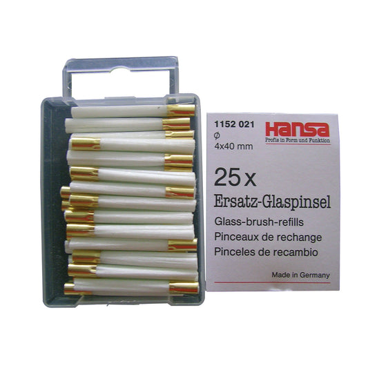 Hansa Ersatzglaspinsel Glasradierer 1152001 4 x 40 mm (Ø x L)