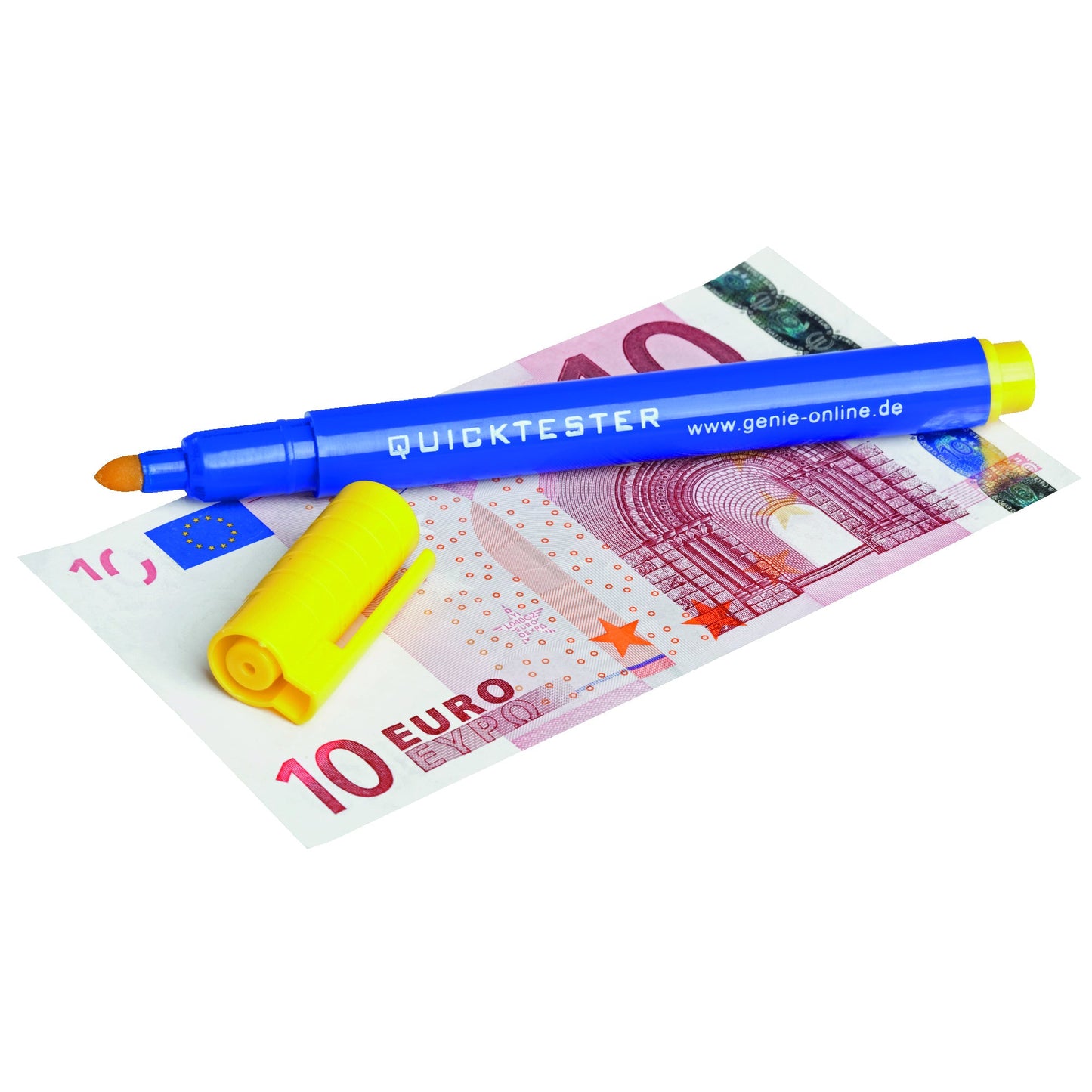 GENIE® Geldscheinprüfstift Quicktester EUR, USD, GBP, CHF 1,5mm