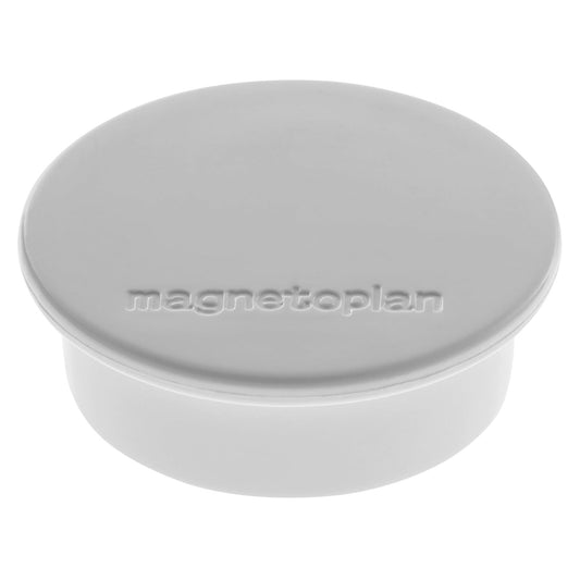 magnetoplan® Magnet Discofix Color 40 x 13 mm (Ø x H) 40mm 2,2kg Ferrit grau 10 St./Pack.