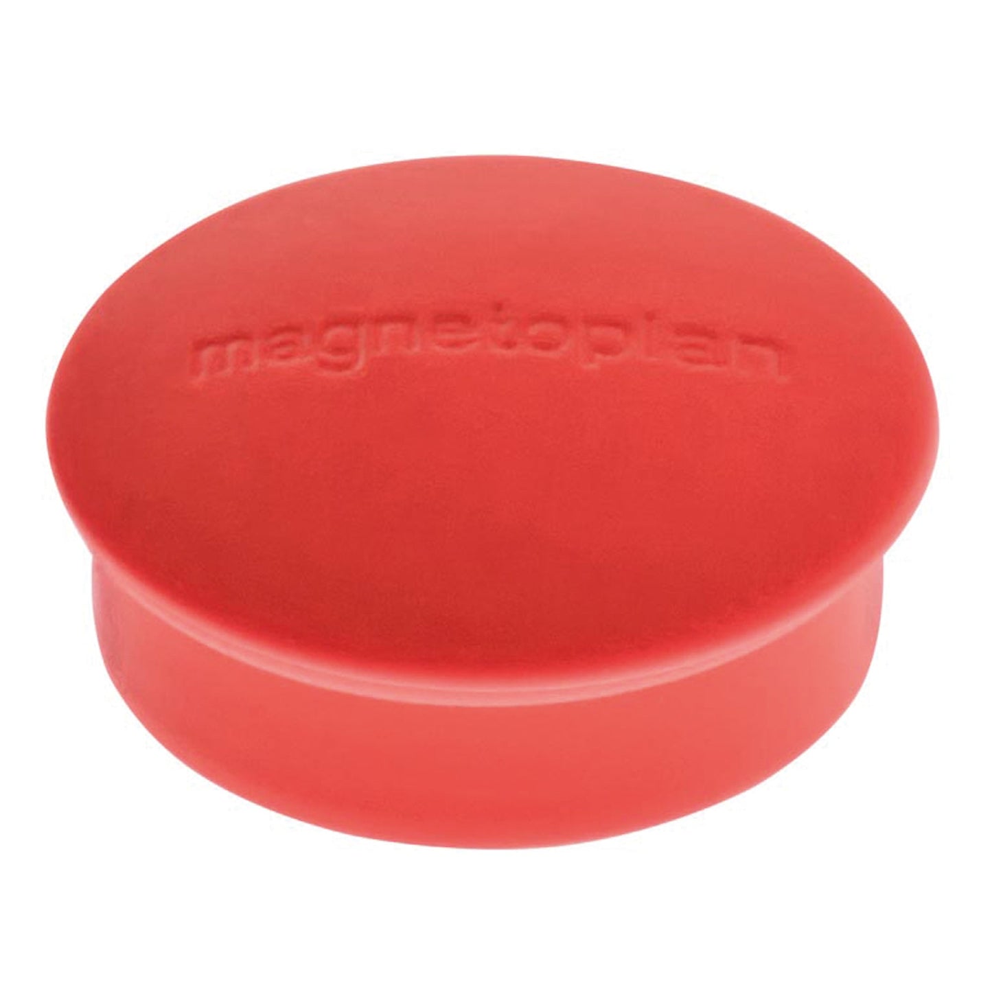 magnetoplan® Magnet Discofix Mini 19 x 7 mm (Ø x H) 19mm 0,1kg Ferrit rot 10 St./Pack.