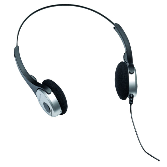 Grundig Kopfhörer Digta Headphone 565 On-Ear Stenorette-Serie, Digta Soundbox 830, Digta Station 447 Plus grau