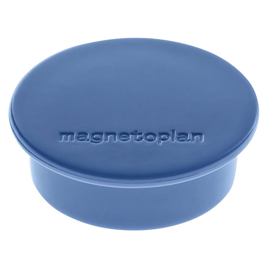 magnetoplan® Magnet Discofix Color 40 x 13 mm (Ø x H) 40mm 2,2kg Ferrit dunkelblau 10 St./Pack.