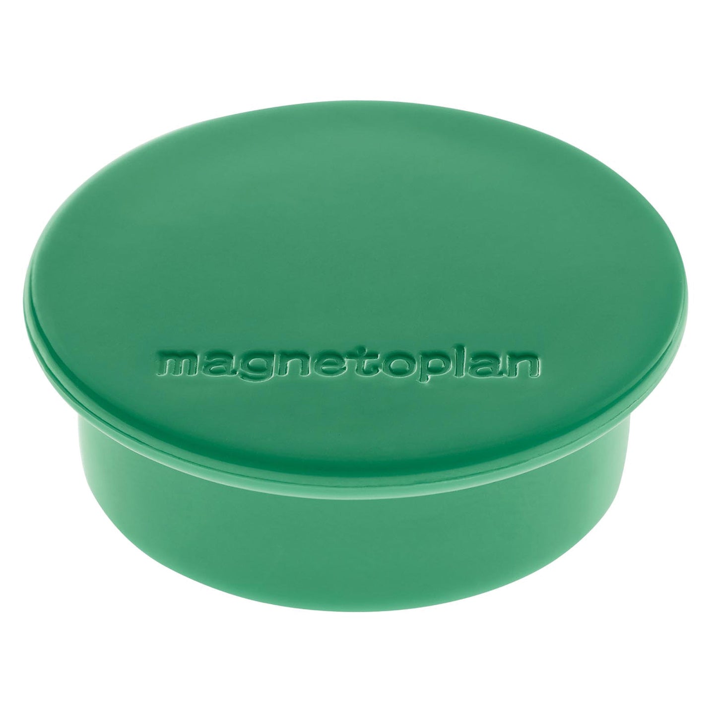 magnetoplan® Magnet Discofix Color 40 x 13 mm (Ø x H) 40mm 2,2kg Ferrit grün 10 St./Pack.