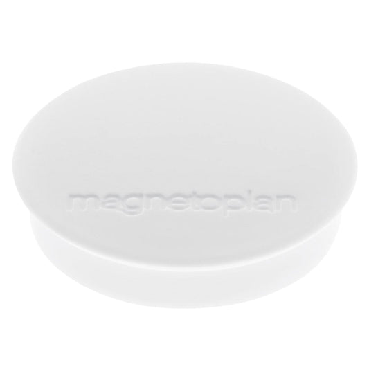 magnetoplan® Magnet Discofix Standard 30 x 8 mm (Ø x H) 30mm 0,7kg Ferrit weiß 10 St./Pack.