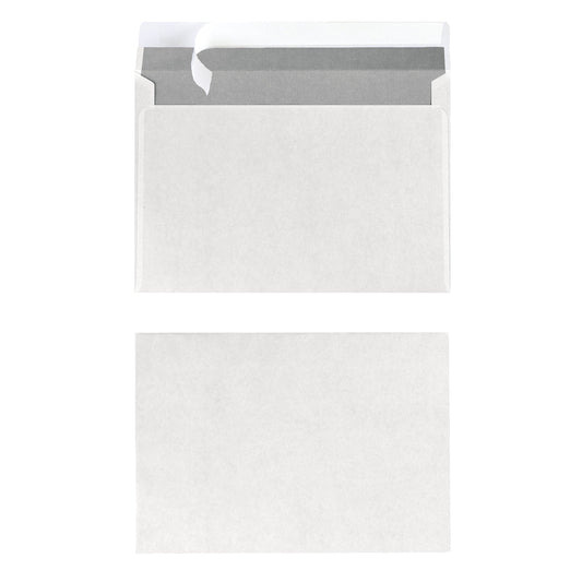 Herlitz Briefumschlag DIN C6 162 x 114 mm (B x H) mit Haftklebung ohne Fenster 75g/m² weiß 25 St./Pack.