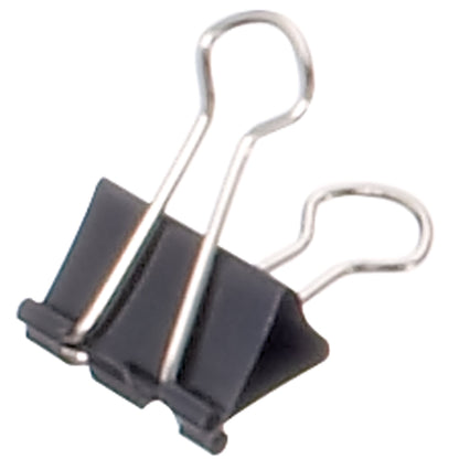 MAUL Foldbackklemmer mauly® 19mm 7mm Stahl schwarz 12 St./Pack.