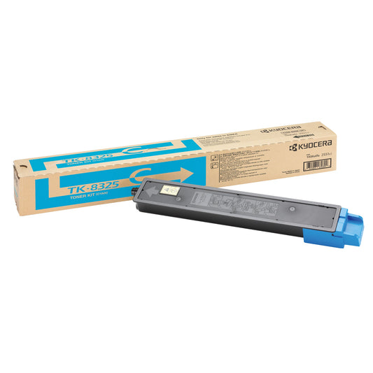 KYOCERA Toner Originalzubehör TK-8325C ca. 12.000 Seiten cyan