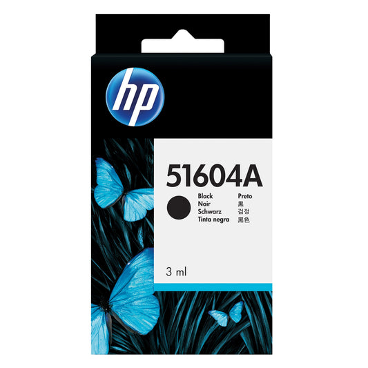 HP Tintenpatrone Originalzubehör 51604A ca. 500 Seiten schwarz 3ml