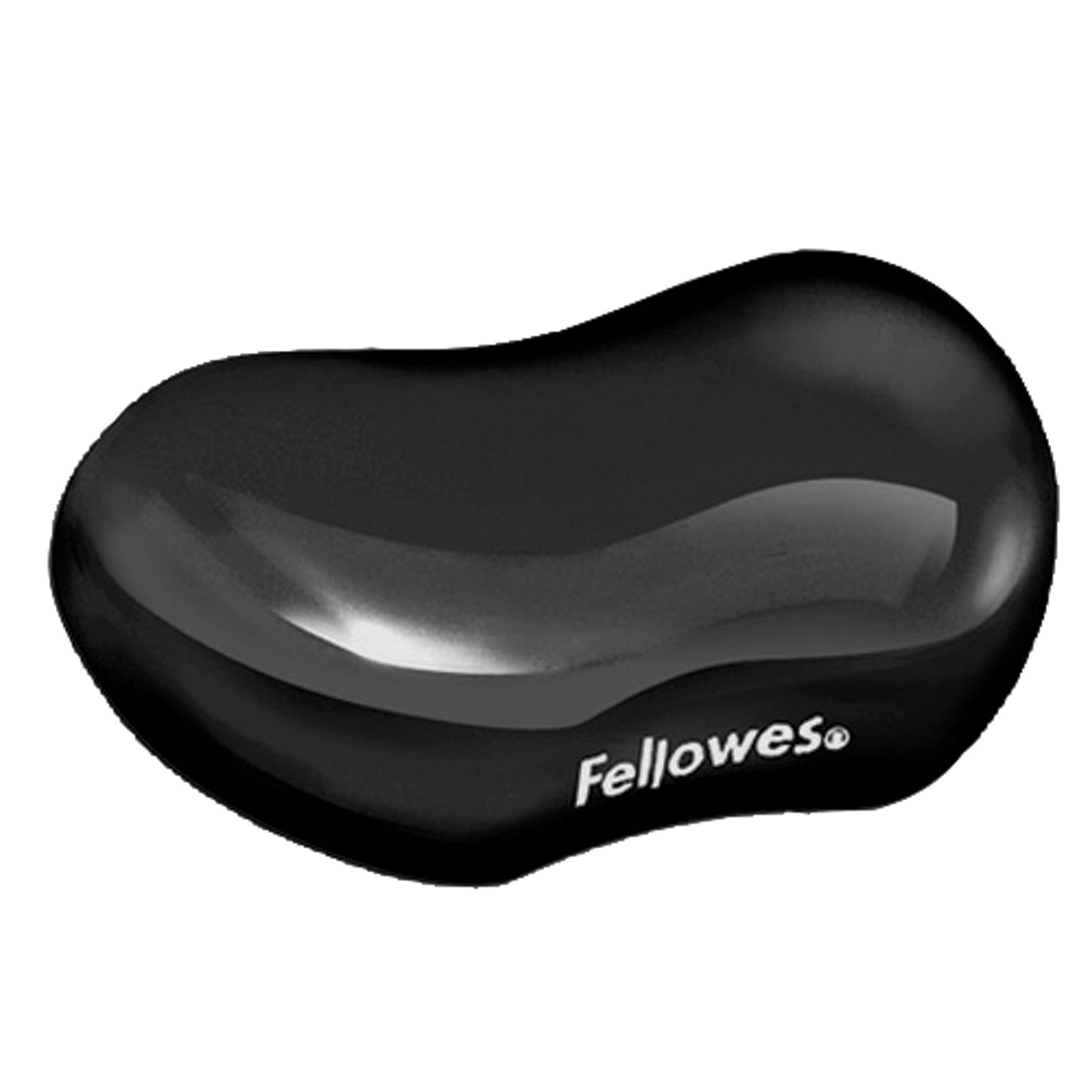 Fellowes® Handgelenkauflage CrystalsT Gel 12,38 x 2,54 x 8,73 cm (B x H x T) nicht antistatisch Polyurethan schwarz
