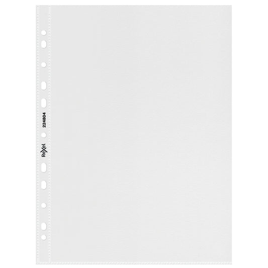 Hetzel Prospekthülle DIN A4 80µm oben offen Polypropylen transparent 50 St./Pack.